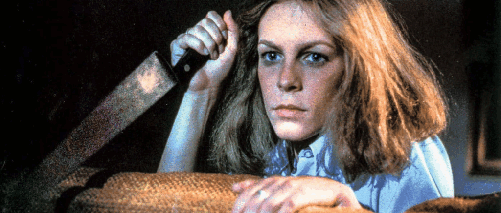 Laurie Strode in Halloween - classic example of the Final Girl character archetype in horror