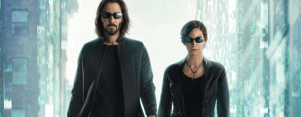 Neo and Trinity in Matrix Resurrections