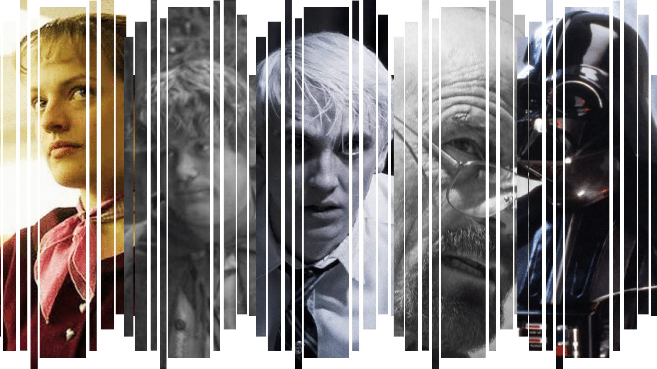 a collage of different types of characters in film and television