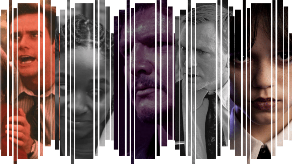 character traits

a collage of different characters from film and tv