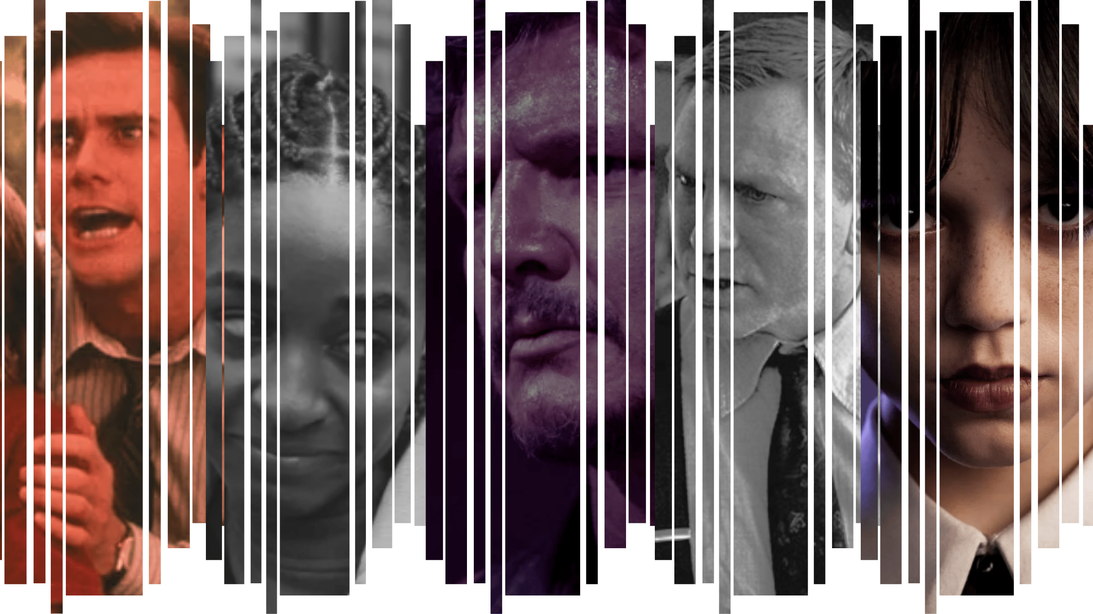 character traits a collage of different characters from film and tv