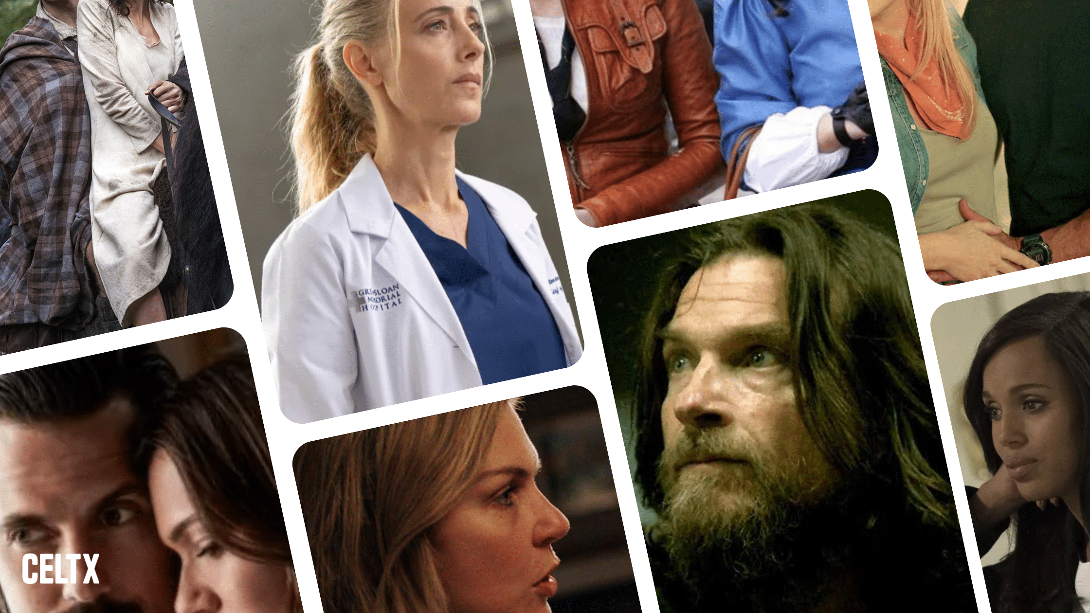 What is melodrama? a collage of stills from different melodrama television shows.