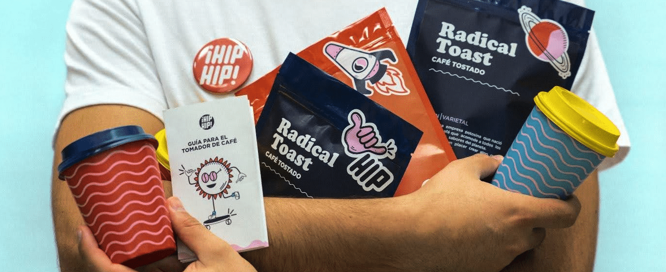 an armful of products from the same brand