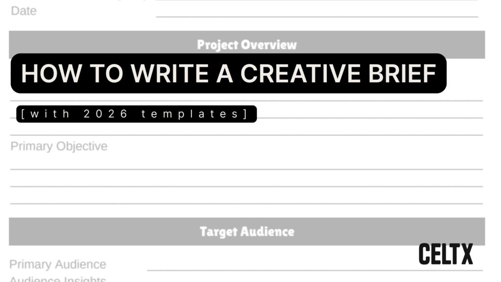 how to write a creative brief (with 2026 templates)