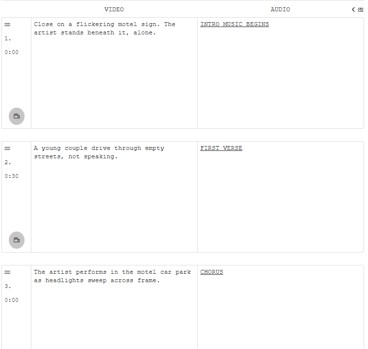 How to Write a Music Video Script (With an AV Script Template) - Celtx Blog